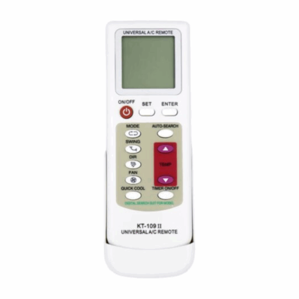 Universal Air Conditioner Remote KT-109 II Easy Setup and Connection With Only Brand Code